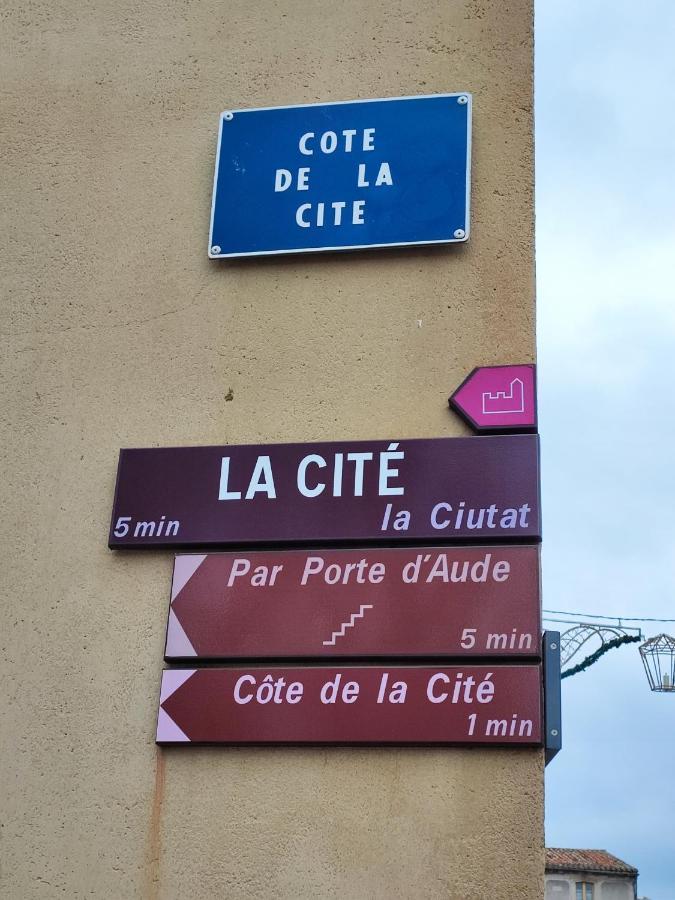 Le Bokeh - Face A La Cite Medievale Каркассон Экстерьер фото